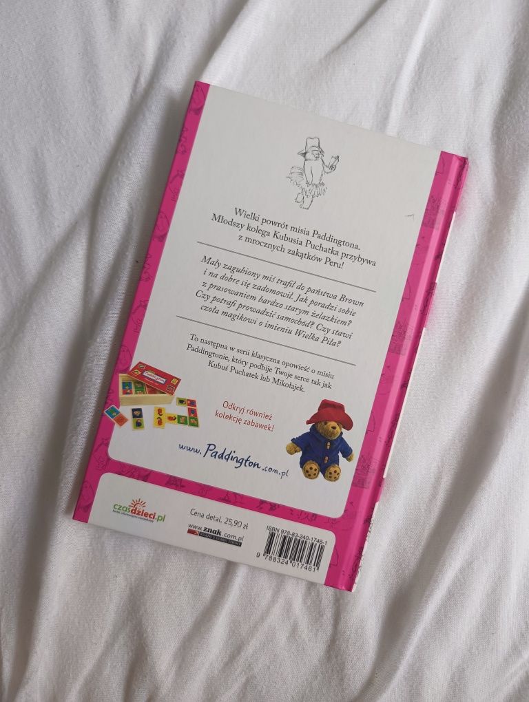 zestaw książek Paddington tu i teraz + Paddington zdaje egzamin