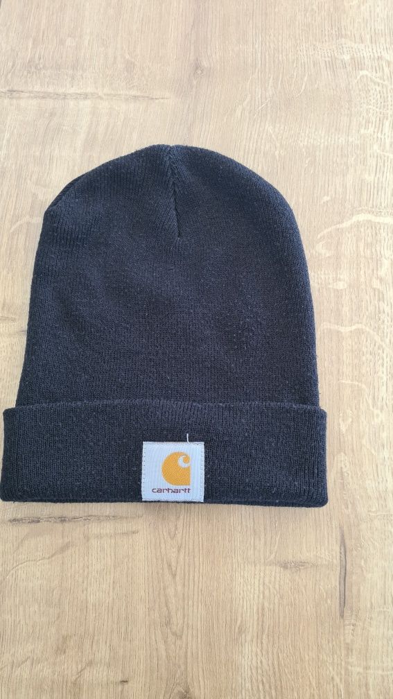 Czapka Carhartt. Czarna. Drip skate baggy y2k drill Chief keef