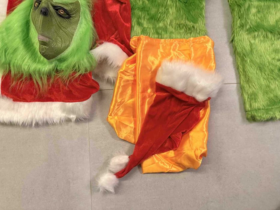 Strój Kostium Grinch - świąt nie będzie rozmiar XXXL 3XL