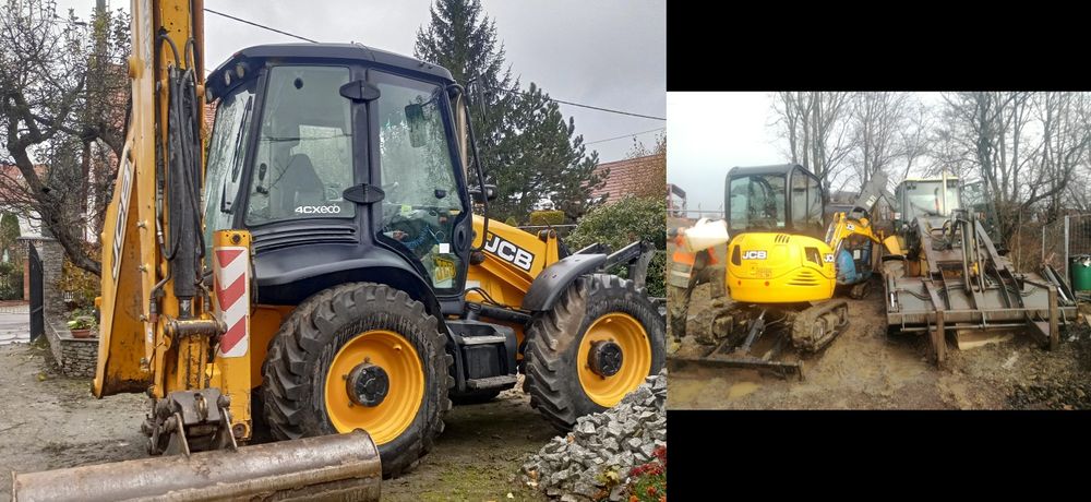 koparka / koparko ładowarka/ usługi