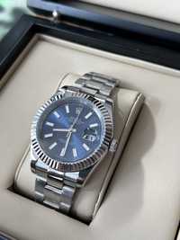 мужские наручные часы Rolex Datejust 41 mm steel blue