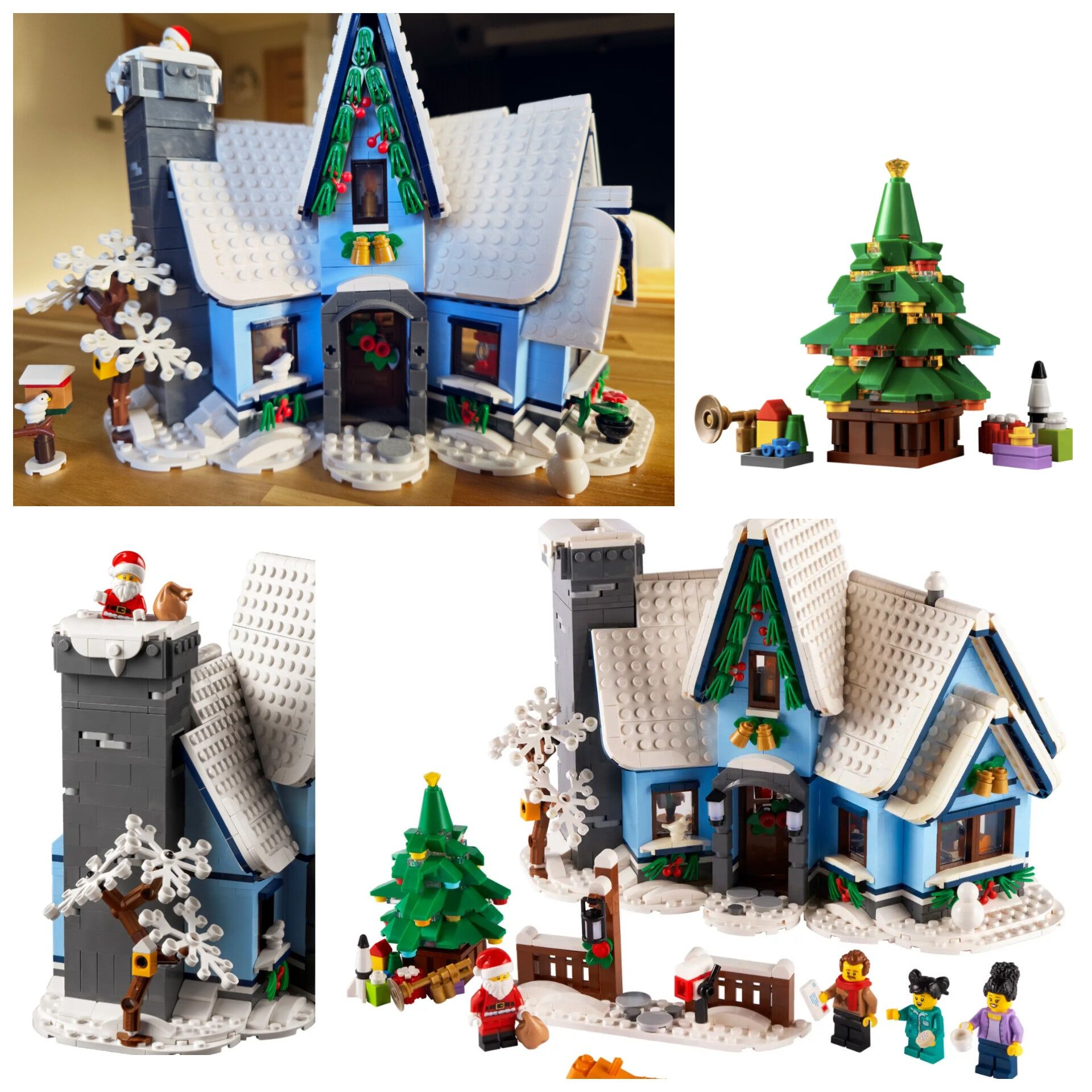 Lego Wizyta Świętego Mikołaja 10293 Creator Expert +świąteczne dodatki