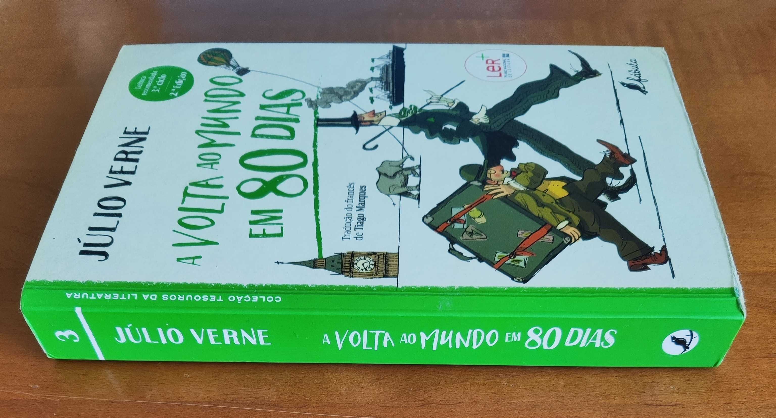 Livro "A Volta ao Mundo em 80 Dias" - Júlio Verne