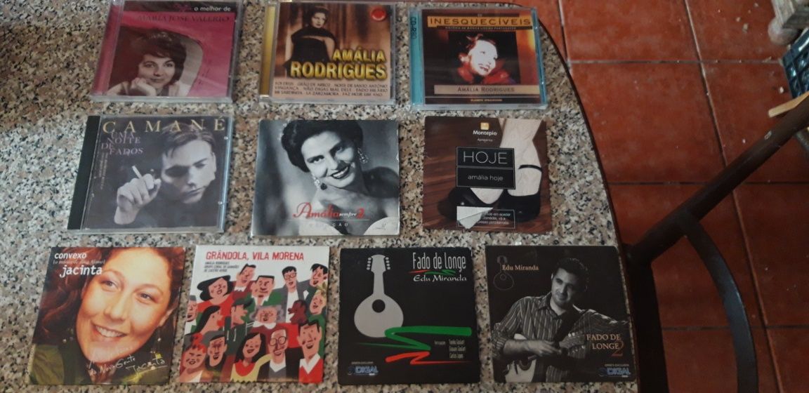 Conjunto de 10 Cds de Fado