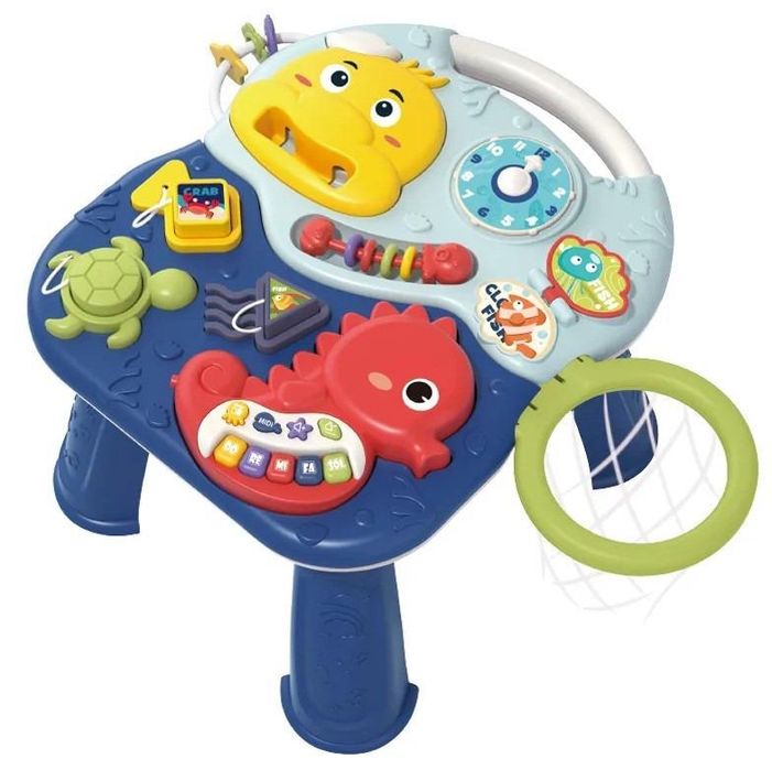 Ходунки-каталка ігровий розвиваючий столик 2 B 1