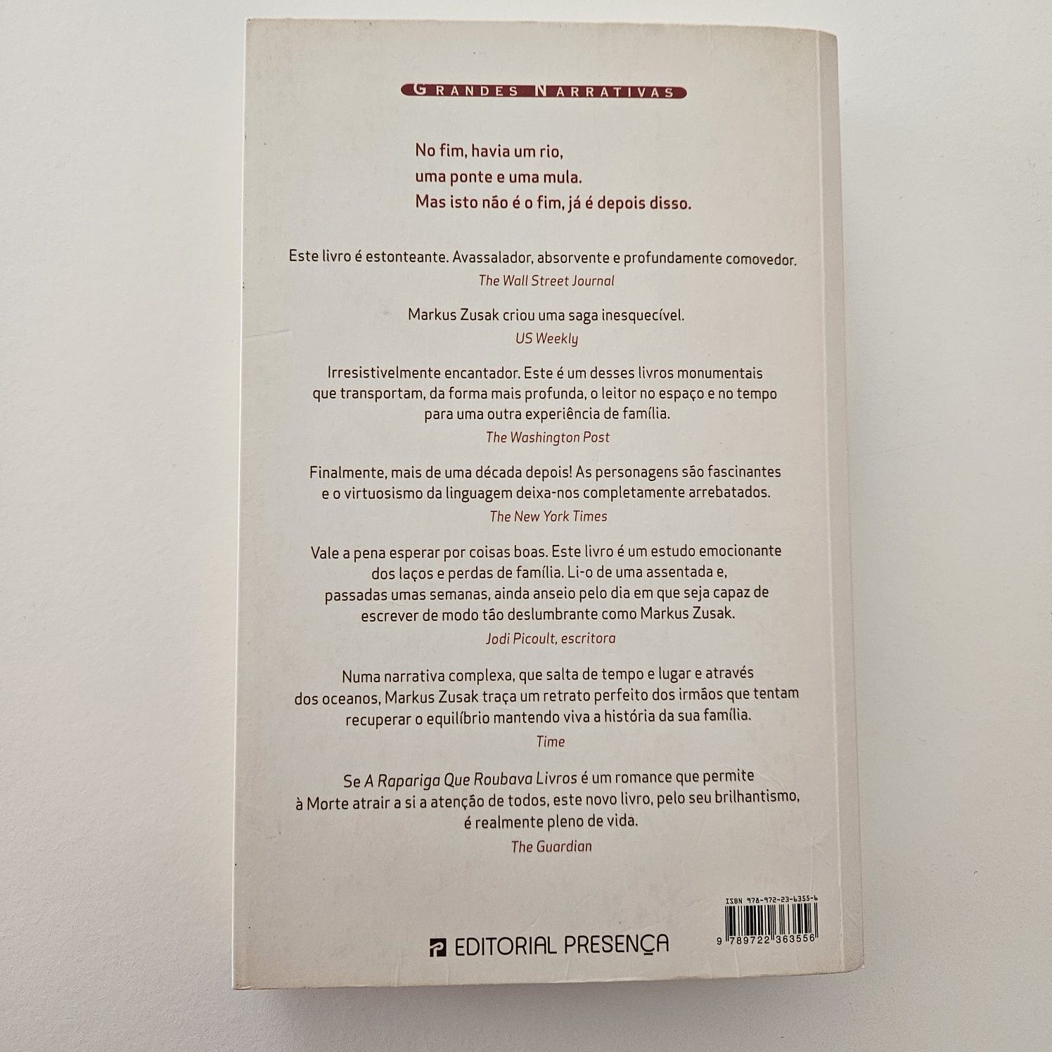 Livro "Nada menos que um milagre"