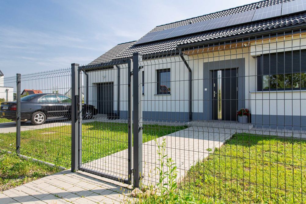 Ogrodzenie panelowe - Wrocław i okolice - Panel 3D 2D - Dostawa gratis