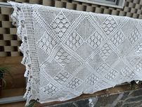 Vendo edredão de croche