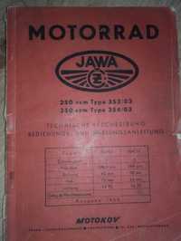 Jawa CZ Cezeta 353 354 oryginalna instrukcja obsługi