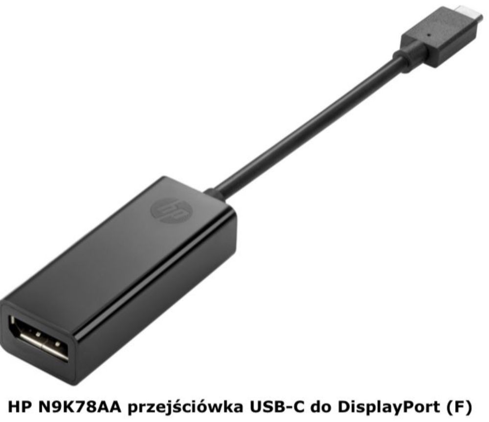 HP N9K78AA przejściówka USB-C do DisplayPort