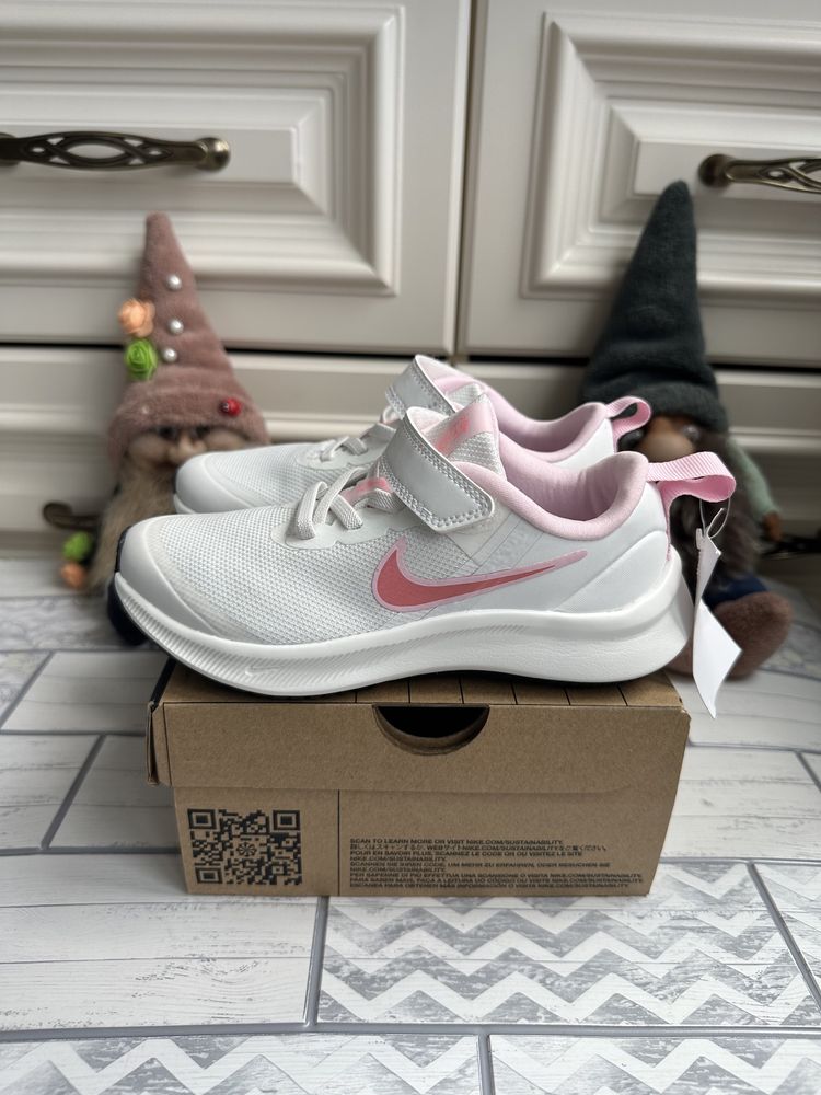 Детские кроссовки на липучках  Nike STAR RUNNER 3 оригинал