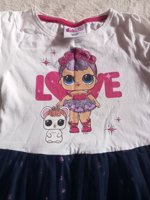 Sukienka lol 110/116