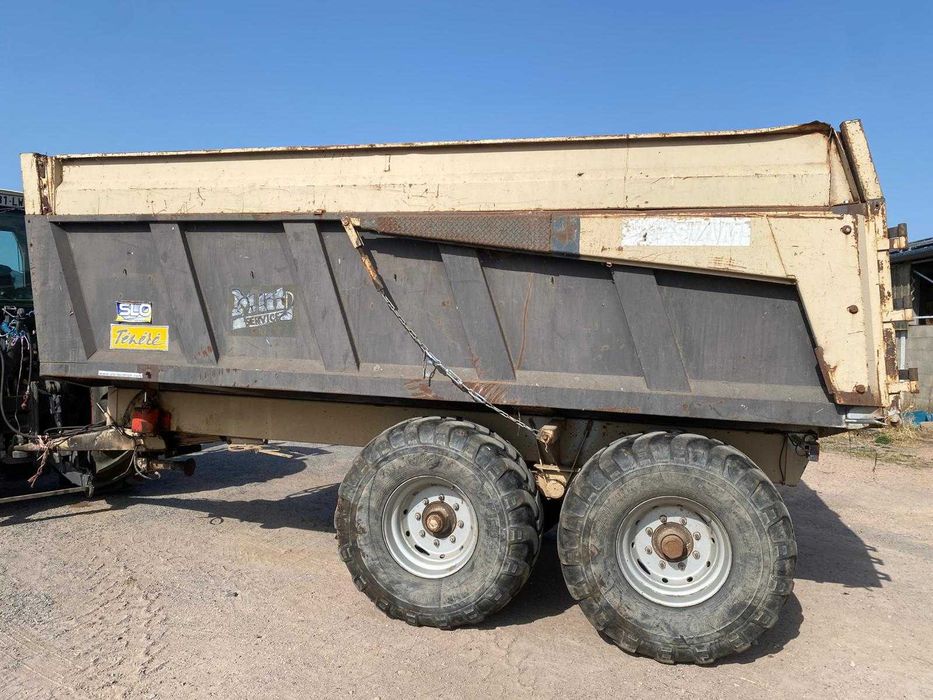 Przyczepa Skorupowa 12-14T zarejestrowana Rolland Leboulch Joskin