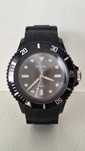 Auriol Quartz Zegarek sport czarny silikon uniwersal.