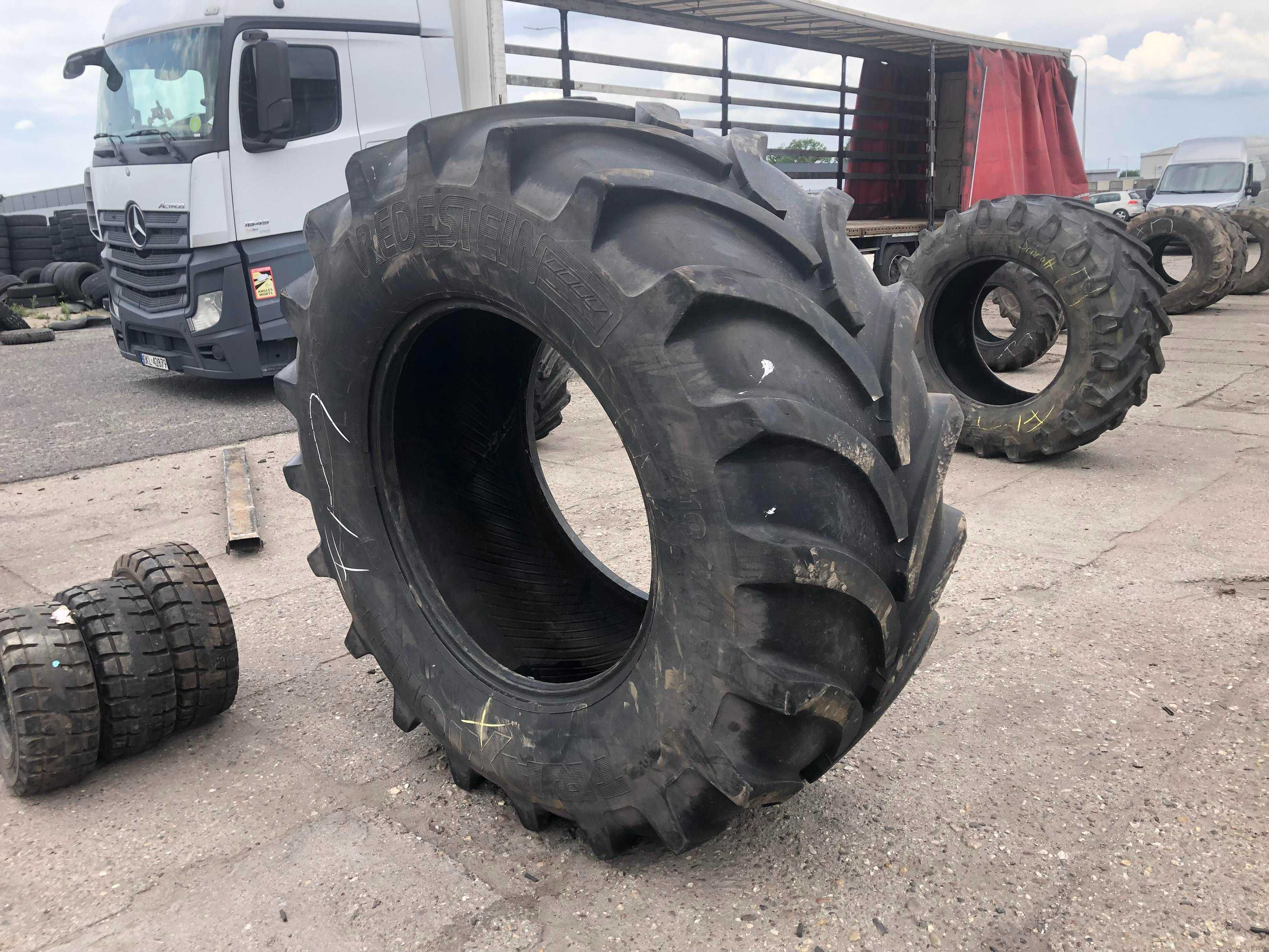 Opona Używana 710/70r38 Vredestein Traxion+ Radial 70/80% Bieżnika