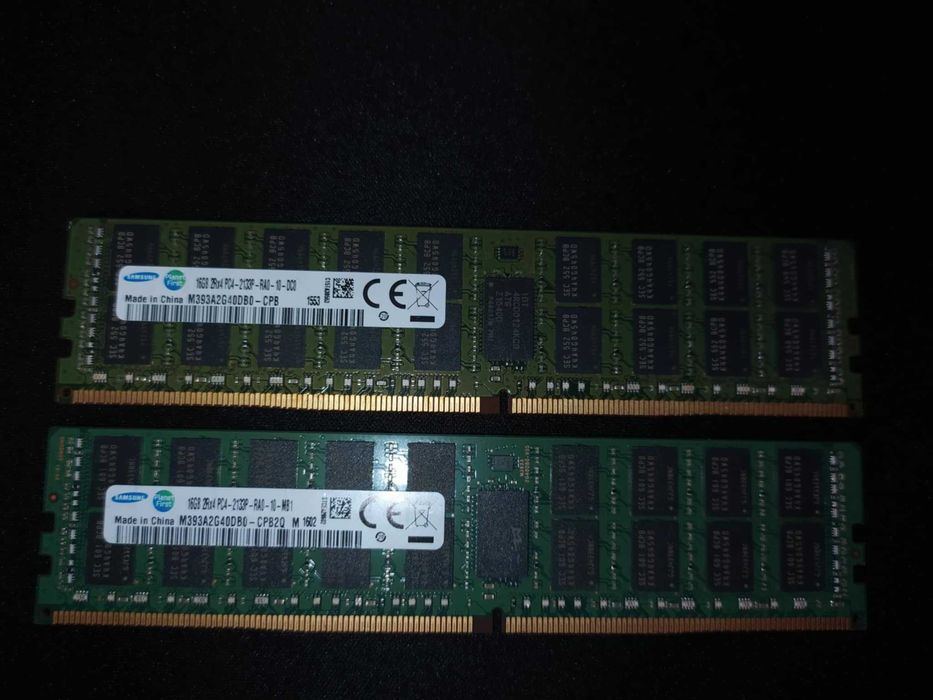 Pamięć RAM 32GB (2x16GB) ddr4 2133mhz Samsung 2Rx4