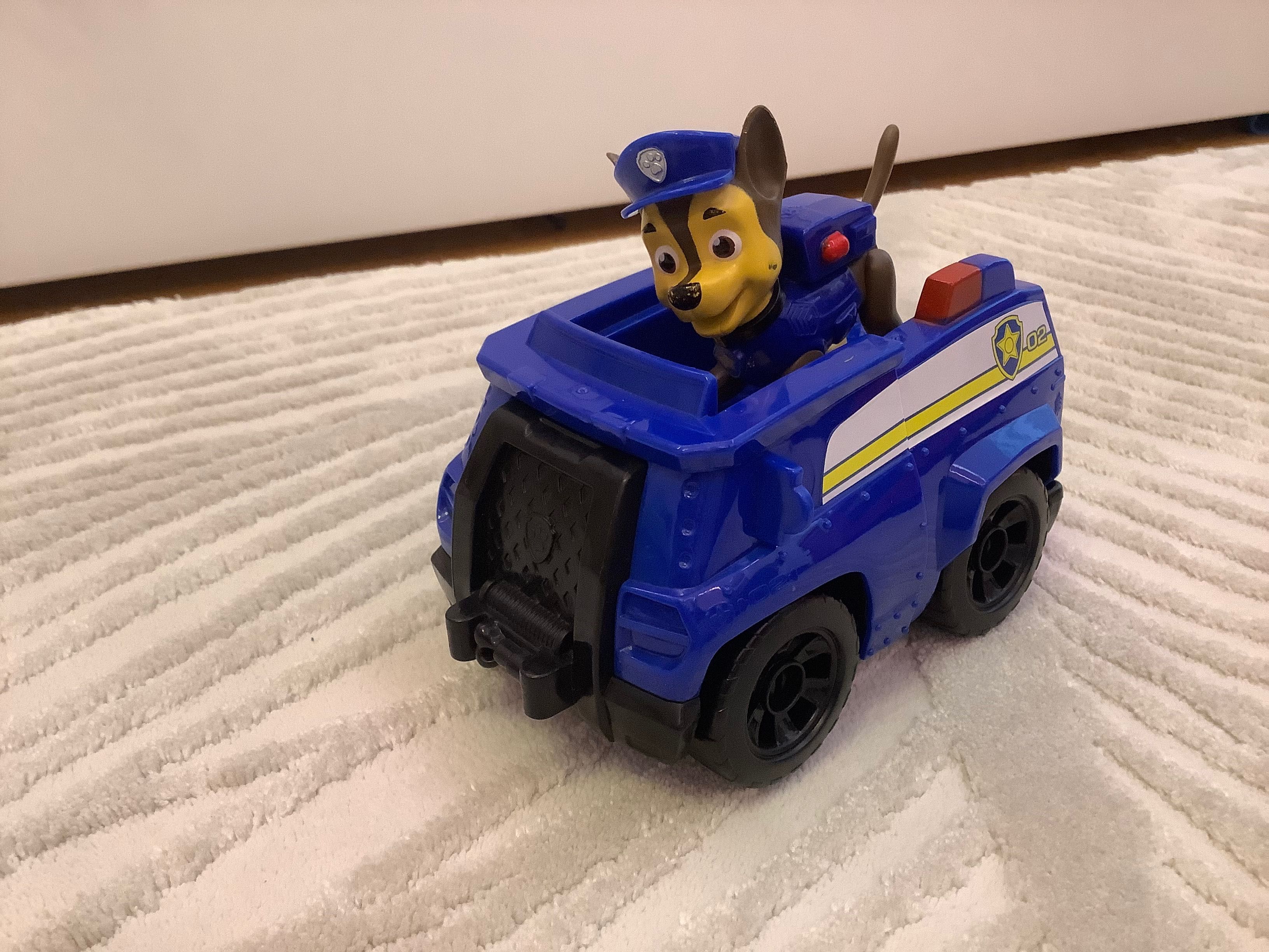 Psi Patrol Chase - figurka i pojazd / policja / auto / autko