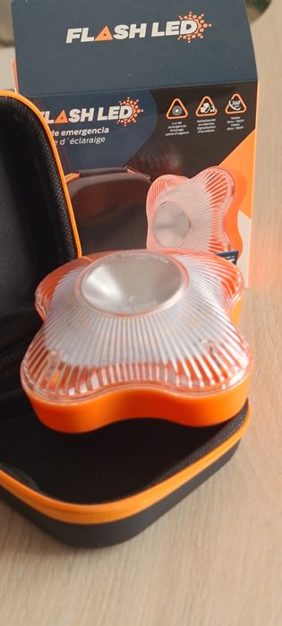 Flash LED Hazard Warning Sign "Triangular Type"64564107091202124