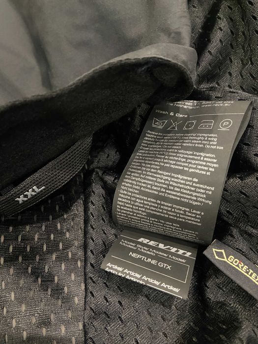 | 2XL-XL | Gore-Tex Внутрення часть мотокуртки Revit Neptune GTX