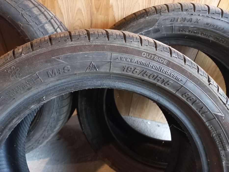 Komplet opon 195/50 R15