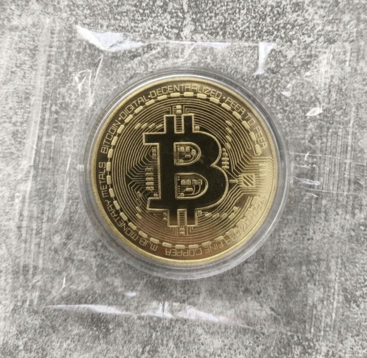 ЯКІСНІ монети BITCOIN в блістерах