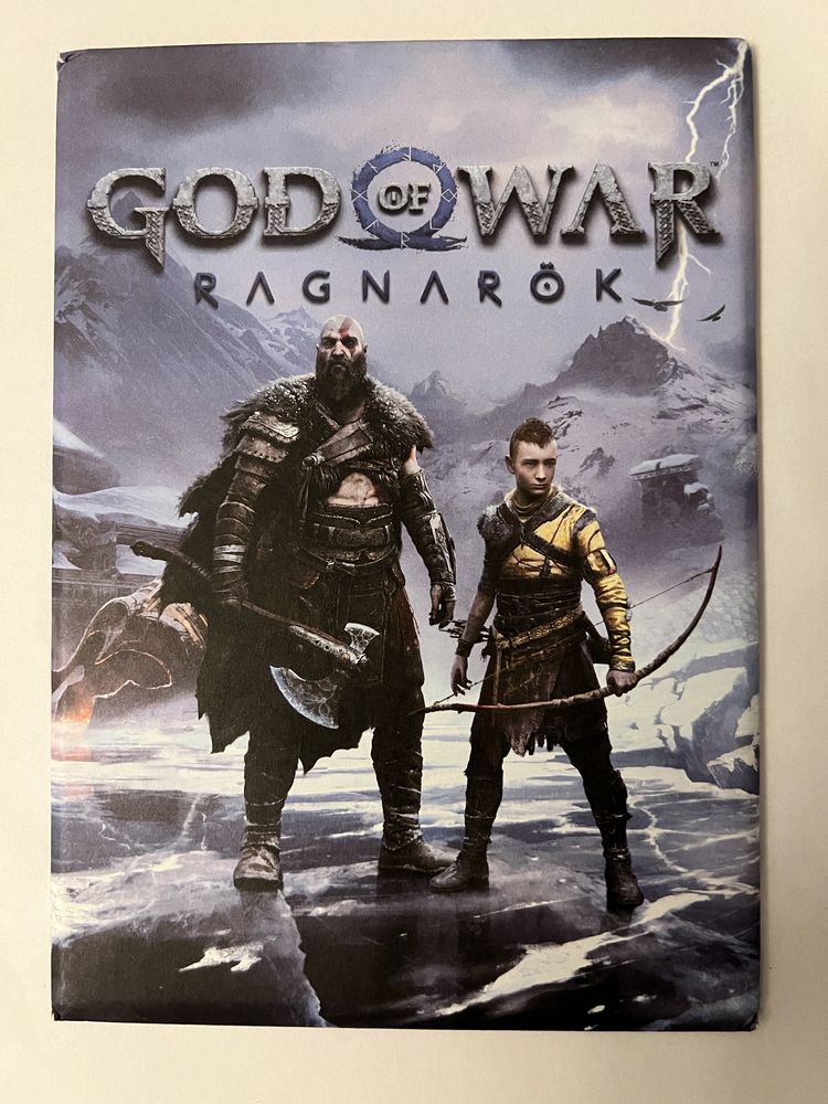 God of War Ragnarok Metalowy Plakat - METALPLATE + KOPERTA