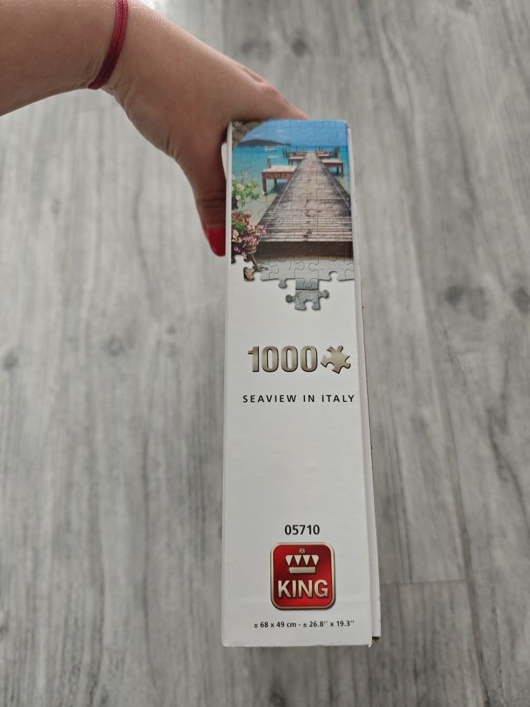 Puzzle krajobraz morze Włochy 1000 elementów