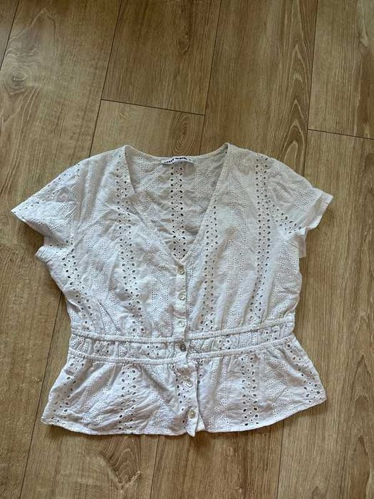 Bawełniany crop top Tally Weijl