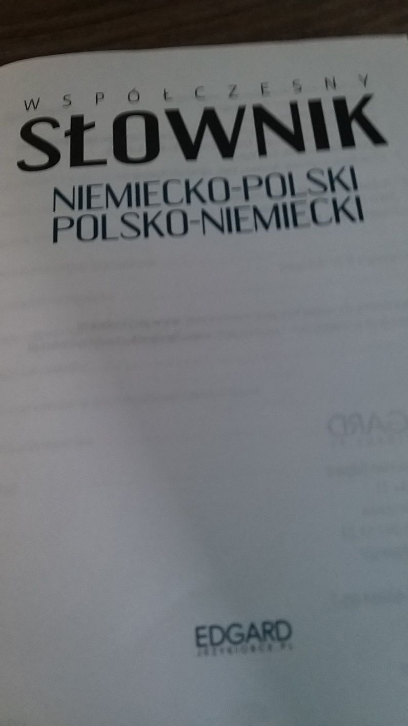 Współczesny Słownik Polsko-Niemiecki