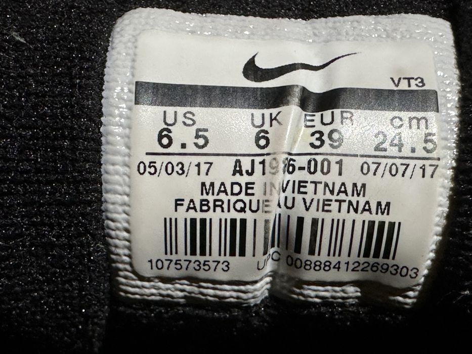 Nike air max 97 x Undefeated limited edition 39