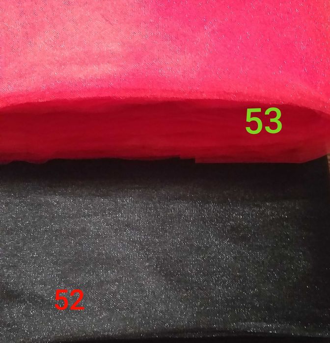 Ткань Фатин Еврофатин Kristal tul. Glaza Тканина Червоний Красный