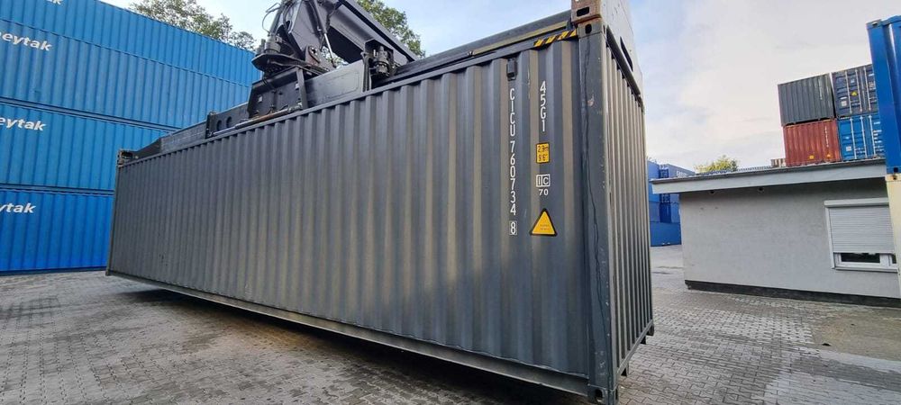 Kontener morski 40'HC 12m magazyn nowy One Way