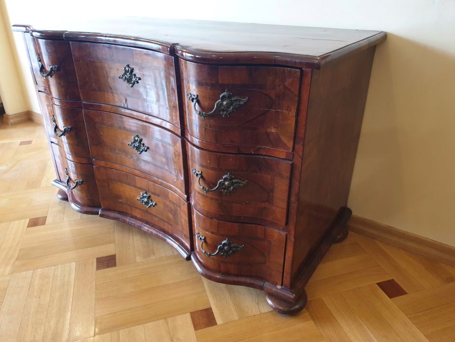 Antyk piękna komoda barokowa XVIII wiek
