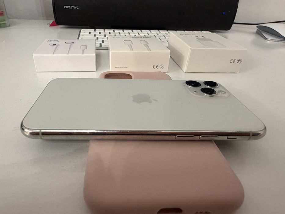 iPhone 11 Pro 256gb Silver Bateria 100%