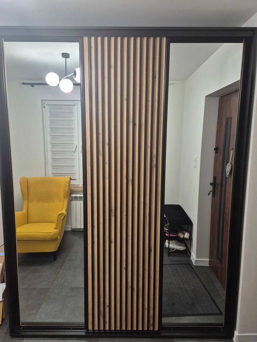 Szafa przesuwna garderoba wysoka LANKO 2 dł 180 wys 235,2 gł 45 cm