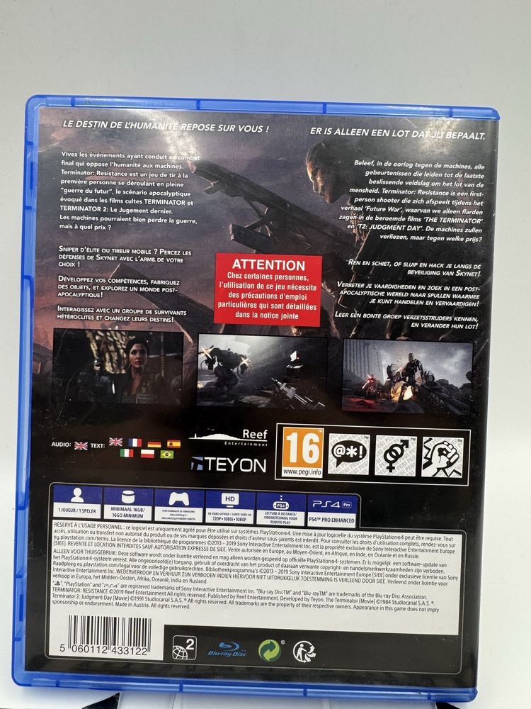 Terminator Resistance Ps4 Gwarancja