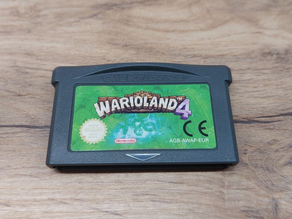 Konsola Game Boy Advance + Warioland 4