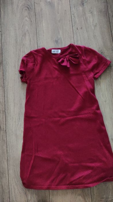 H&M sukienka swiateczna z błyskiem super stan
