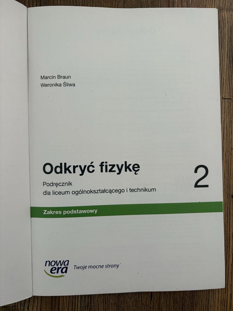 Odkryć fizykę 2 edycja 2024