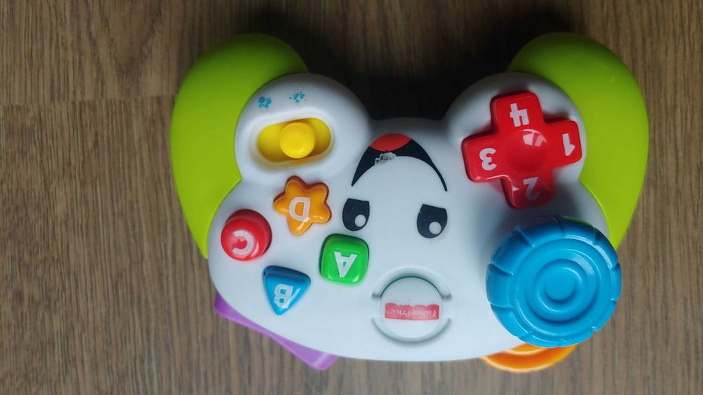 Fisher Price Wesoły Padzik Malucha, interaktywna zabawka edukacyjna