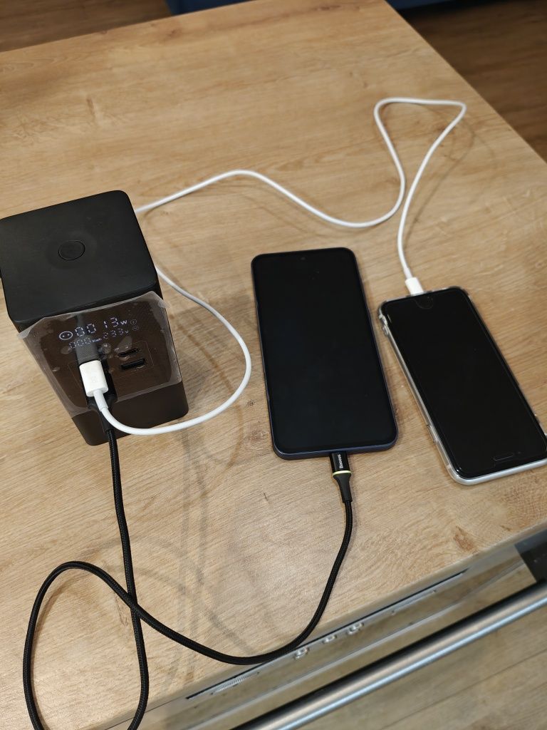 Baseus GaN5 listwa zasilająca 35W 2x USB-C + 2x USB-A
