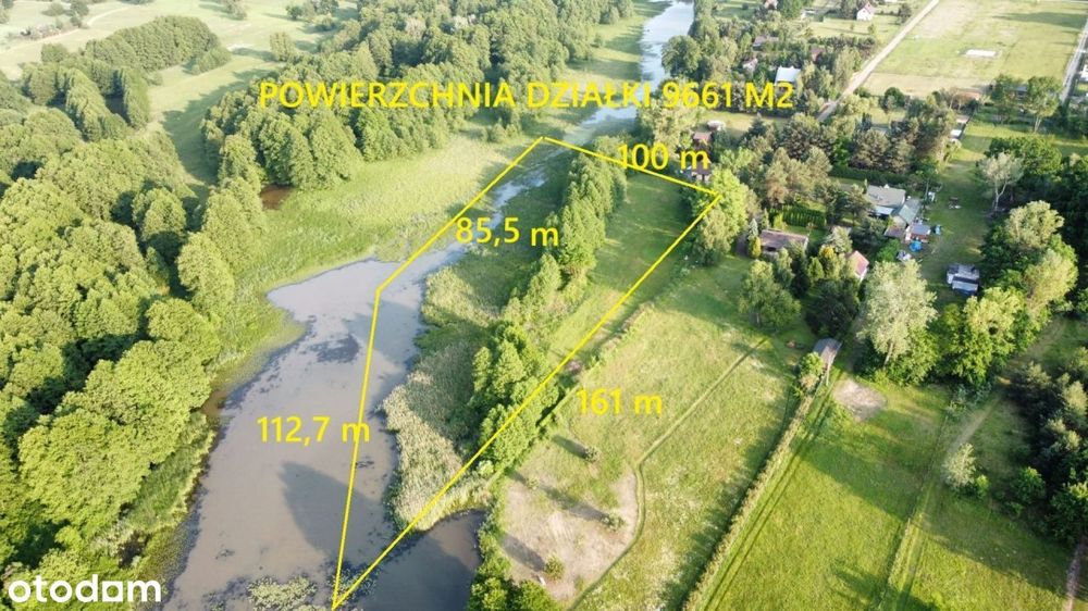 Arciechów Urokliwa Działka Z Własną Linią Brzegową