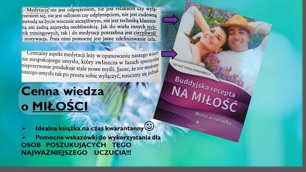 Buddyjska recepta na miłość + GRATIS!!! "igraszki z rzeczy..."