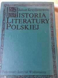 Historia literatury polskiej-J. Krzyżanowski twarda oprawa