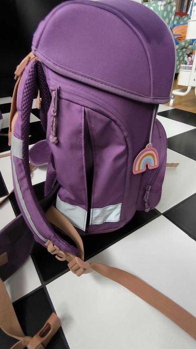 Plecak Lassig Flexy Unique fioletowy 1-3 klasy