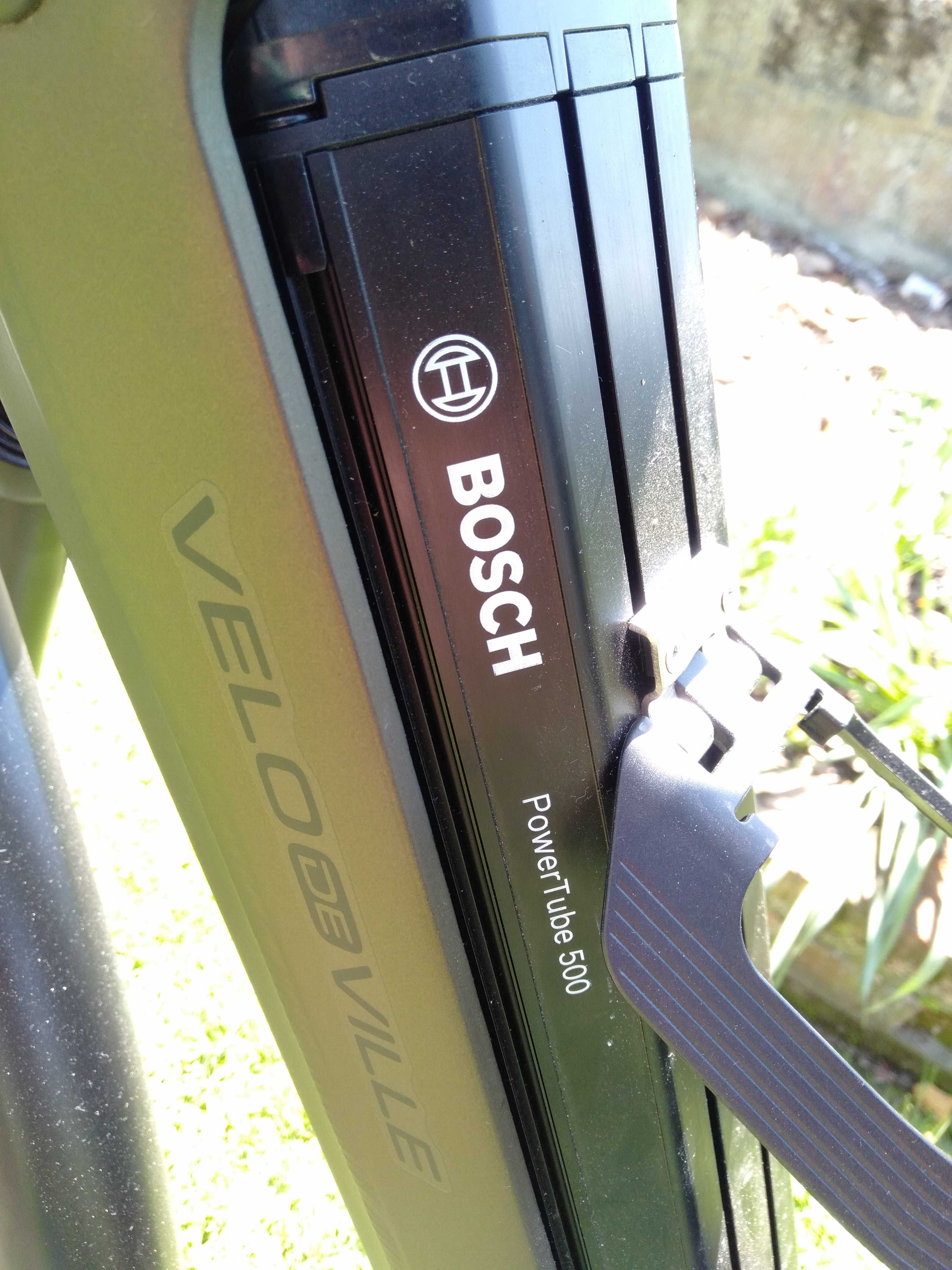 Rower elektryczny marki Velodeville, silnik Bosh
