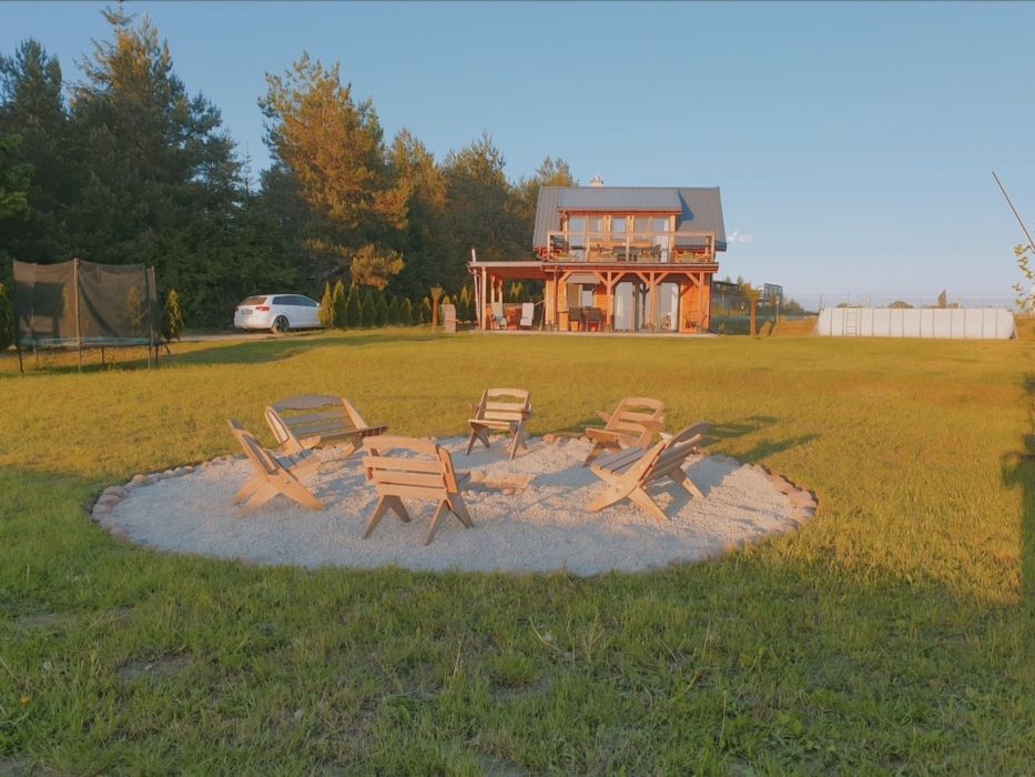 Sylwester weekend Jezioro  Kominek Bania z jacuzzi Sauna Sam na działc
