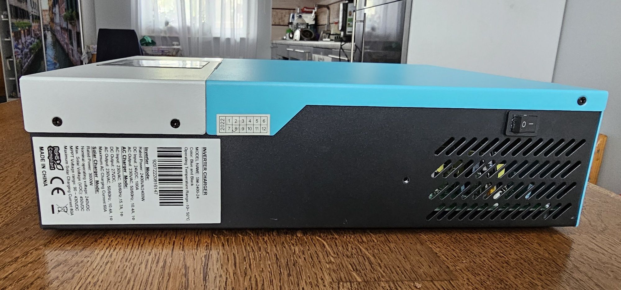 Гібридний інвертор EASUN 2.4kW 24V ISolar-MPPT 2400VA/2400W