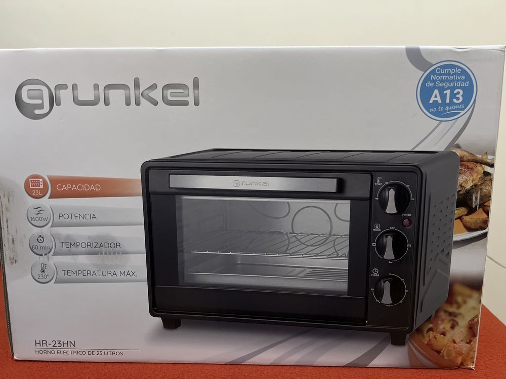 Forno eletrico GRUNKEL 23 litros 1600 w LACRADO