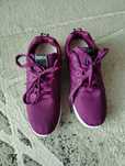 Bordowe buty damskie